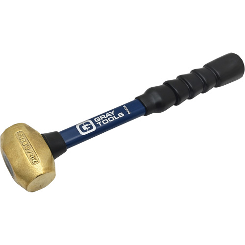 Brass Hammer, 2 lbs. Head Weight, 14" L Nuna Depot Inc.