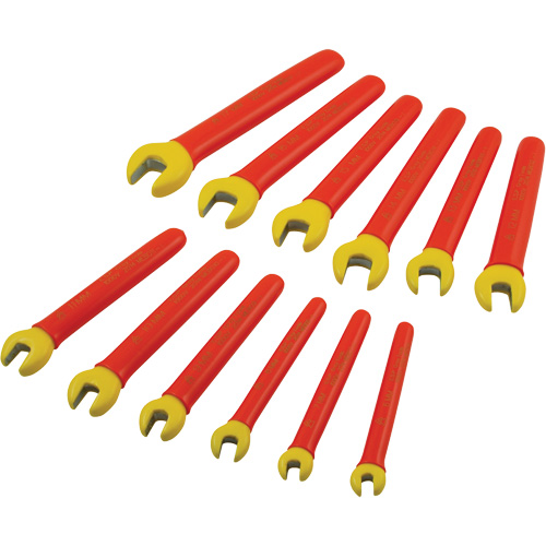 Insulated Metric Open End Wrench Set, 1000 V, 12 Pcs Nuna Depot Inc.