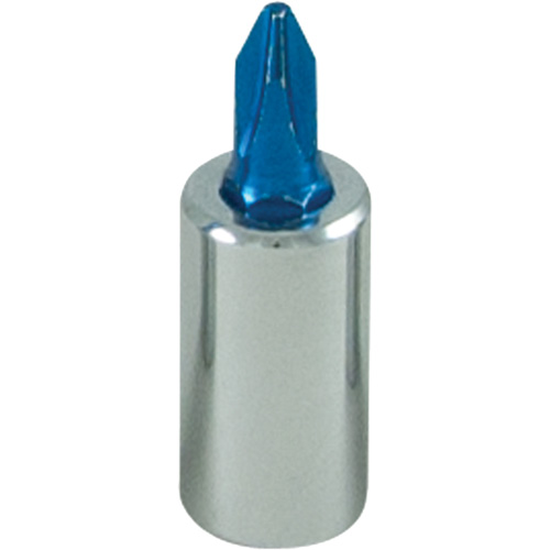 Douille tournevis &agrave; embout bleu, Phillips, #1, Prise 1/4" Nuna Depot Inc.