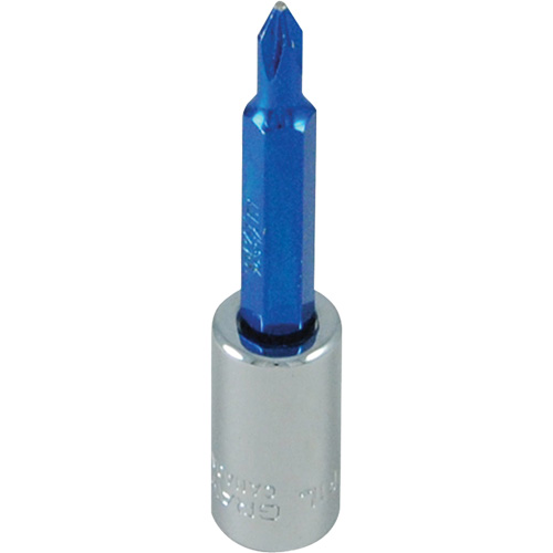 Blue Tip Screwdriver Bit, Phillips, #1, 1/4" Drive Nuna Depot Inc.