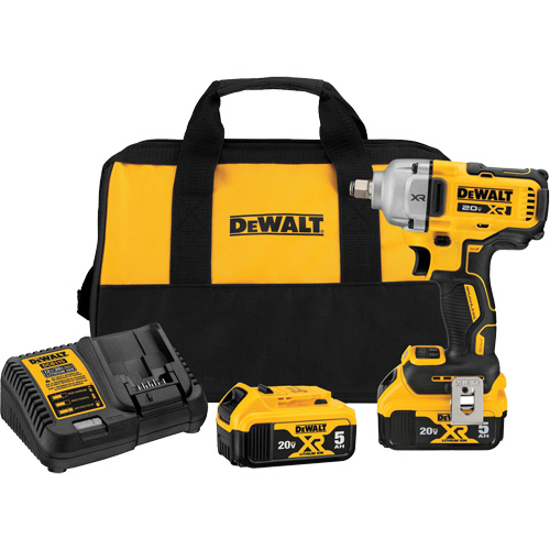 Cl&eacute; &agrave; choc avec moteur sans balai de gamme moyenne avec trousse denclume &agrave; goupille de d&eacute;tente Max* Tool Connect, 20 V, Mandrin 1/2" Nuna Depot Inc.