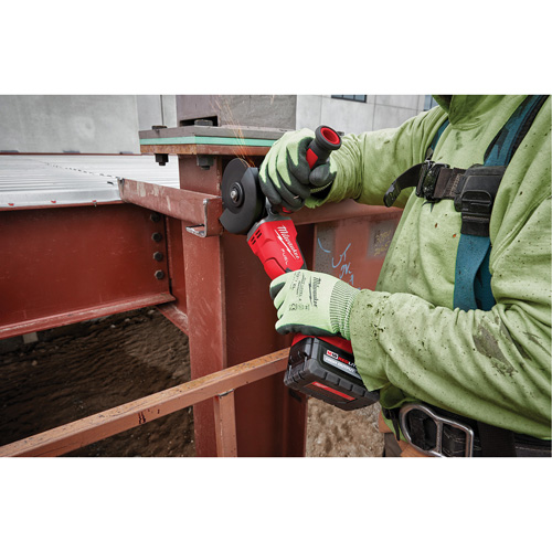 M18 Fuel Flathead Braking Grinder with No-Lock Paddle Switch, 18 V, 5" Chuck, Lithium-Ion Nuna Depot Inc.
