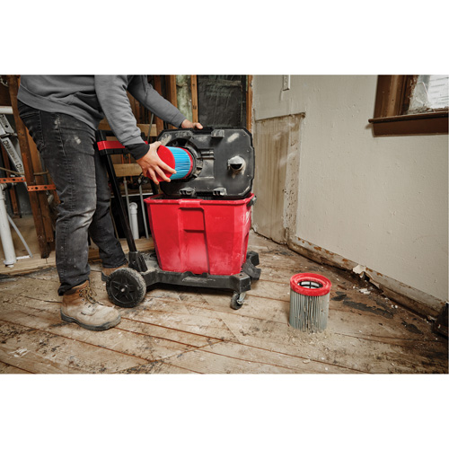 Filtre grand format &agrave; haute efficacit&eacute; pour aspirateur sec/humide, Cartouche, Pour 12 gal. US/9 gal. US/6 gal. US Nuna Depot Inc.