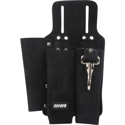 Porte-outils pour monteur de ligne, Porte-outil multiple, Cuir, 3 Poches Nuna Depot Inc.