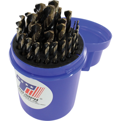 Triumph&reg; Drill Bit Set, 115 Pieces, High Speed Steel Nuna Depot Inc.