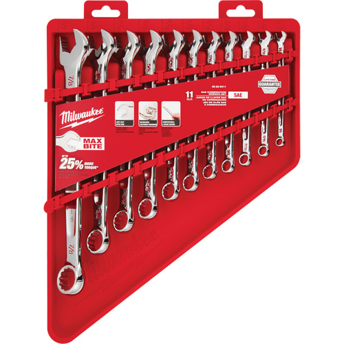 SAE Wrench Set, Combination, 11 Pieces, Imperial Nuna Depot Inc.