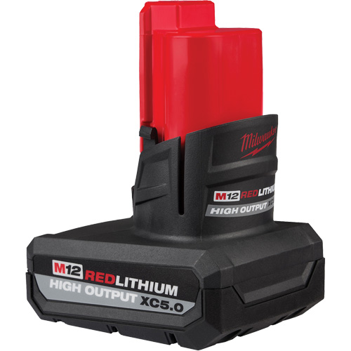M12 Redlithium High Output XC5.0 Battery Pack, Lithium-Ion, 12 V, 5 Ah Nuna Depot Inc.