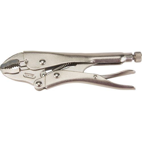 Locking Pliers with Wire Cutter, 7" Length, Curved Jaw Nuna Depot Inc.