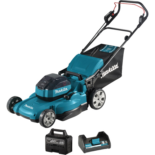 Brushless Cordless Lawnmower, Push Walk-Behind, Battery Powered, 21" Cutting Width Nuna Depot Inc.