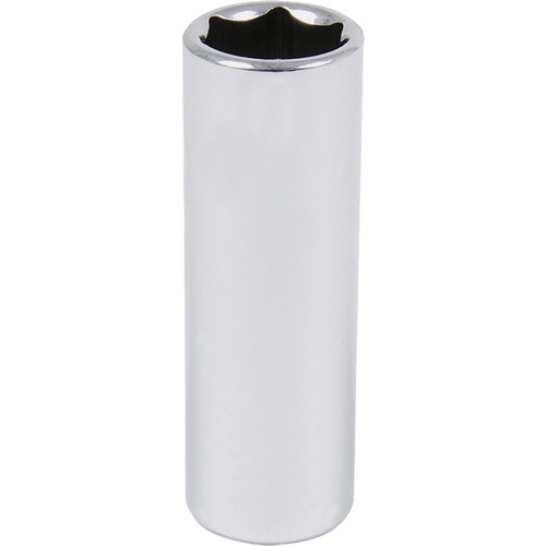 Chrome Socket, 1-1/8", 1/2" Drive, 6 Points, Deep Nuna Depot Inc.