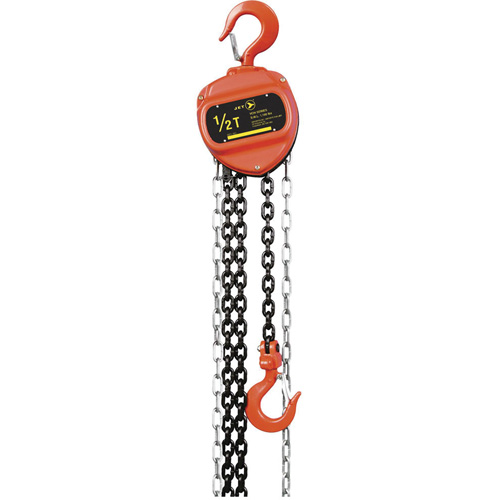 VCH Series Chain Hoist, 20' Lift, 2200 lbs. (1 tons) Capacity, Heat-Treated Alloy Steel Chain Nuna Depot Inc.