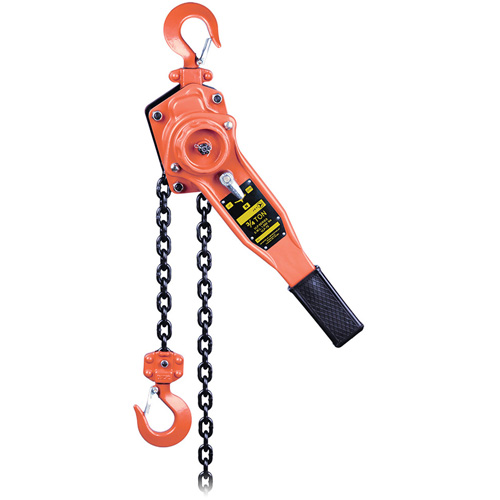 VLP Series Lever Chain Hoist, 10' Lift, 1653.46 lbs. (0.75 tons) Capacity Nuna Depot Inc.