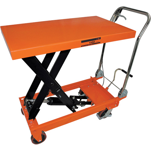 SLC-1100 SLC Series Hydraulic Scissor Lift Cart, 39" L x 21" W, 1100 lbs. Cap. Nuna Depot Inc.