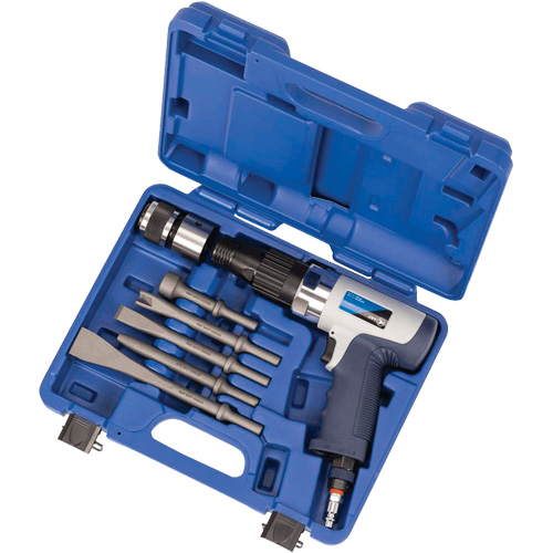 AH200SHD Ensemble de marteau pneumatique de 6 pi&egrave;ces usage tr&egrave;s intensif, 3,7 pi³/min, 1/4" NPT, 2000 coups/min Nuna Depot Inc.