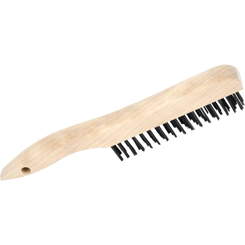 4SH Brosse &agrave; r&eacute;curer manuelle, Acier au carbone, 4 x 16 rangs de fils, Longueur 10" Nuna Depot Inc.