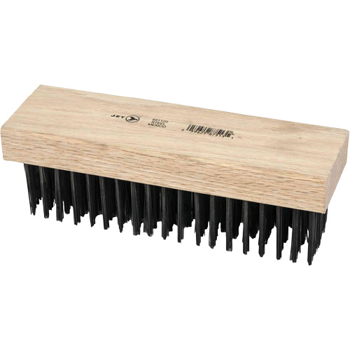 6SB Brosse &agrave; r&eacute;curer manuelle, Acier au carbone, 6 x 19 rangs de fils, Longueur 7-1/4" Nuna Depot Inc.