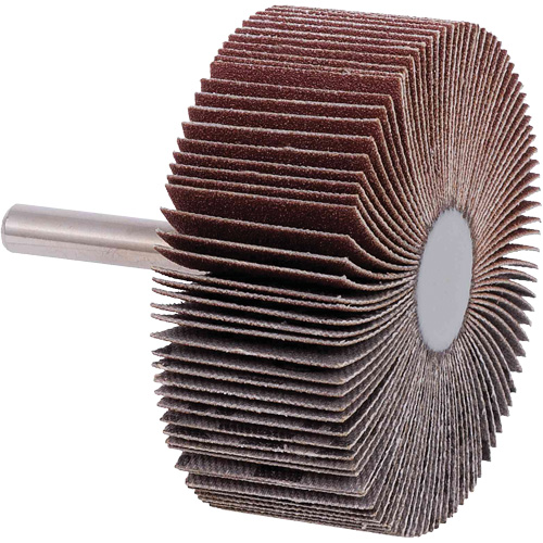 Flap Wheels, 40 Grit, 2-1/2" x 1" Nuna Depot Inc.