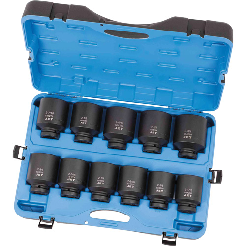 PS1101D Socket Set, 11 Pcs, Impact, 1" Drive Size, Deep Nuna Depot Inc.