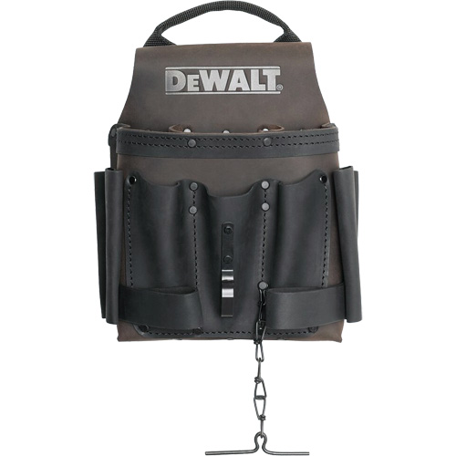 Pochette pour outils d'&eacute;lectricien, Porte-outil multiple, Cuir, 8 Poches Nuna Depot Inc.