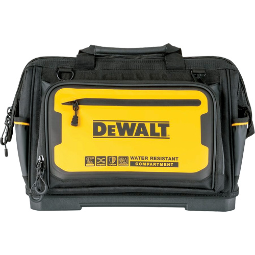 16” PRO Open Mouth Tool Bag, 31 Pockets, Black/Yellow Nuna Depot Inc.
