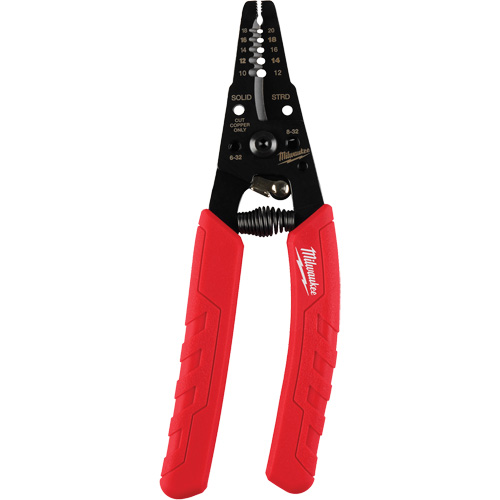 Outil &agrave; d&eacute;nuder et couper les fils &agrave; prise confortable, 10 - 18 AWG Nuna Depot Inc.