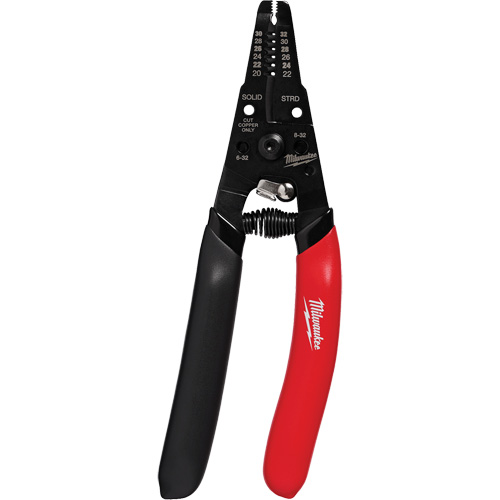 Couteau & d&eacute;nudeur de fil basse tension avec prise tremp&eacute;e, 20 - 32 AWG Nuna Depot Inc.