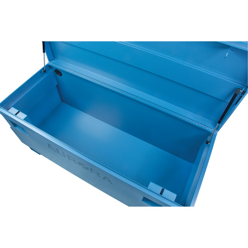 Coffre &agrave; outils de chantier, 48" x 24" x 27-3/5", Acier, Bleu Nuna Depot Inc.
