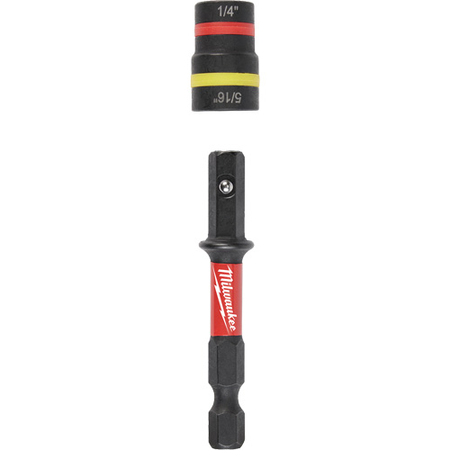 Tourne-&eacute;crous 2-en-1 Shockwave Impact Duty Quik-Clear, 5/16"/1/4" prise, 2-1/4" lo, Magn&eacute;tique Nuna Depot Inc.