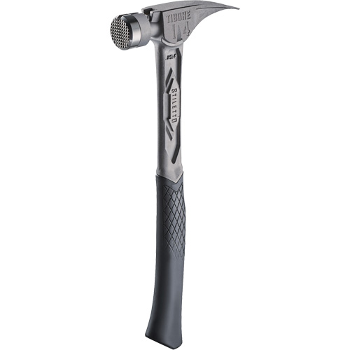 TIBONE Milled Titanium Framing Hammer, 14 oz., Solid Steel Handle, 15-1/4" L Nuna Depot Inc.