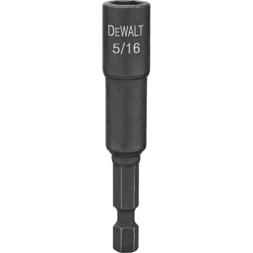 Impact Ready Magnetic Nut Driver, Hex, 1/4" Tip, 5/16" Drive Size, 2-9/16" Length Nuna Depot Inc.