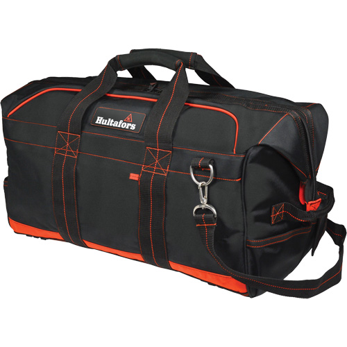 24" Pro Contractor's Gear Bag, Ballistic Polyester, Black/Red Nuna Depot Inc.