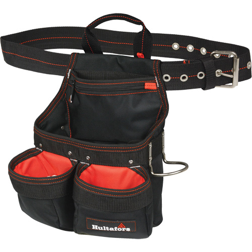 Sac &agrave; clous et outils de charpentier, Polyester balistique, Noir Nuna Depot Inc.