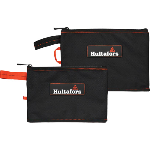 Sac &agrave; fermeture &eacute;clair polyvalent, Polyester balistique, Noir/Rouge Nuna Depot Inc.