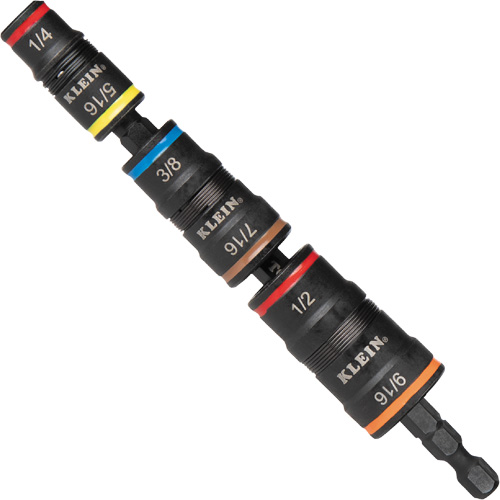 7-in-1 Flip Socket Set, 8 Pcs, Impact, 1/4'' Drive Size Nuna Depot Inc.