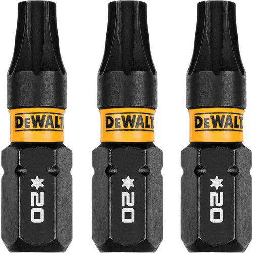 3-Piece FLEXTORQ&reg; Impact Screwdriving Bits, Torx, T-20, 1/4" Drive Nuna Depot Inc.