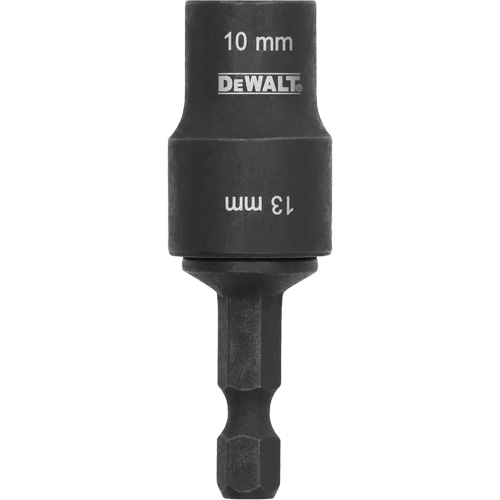 Tourne-&eacute;crou &agrave; double embout d&eacute;tachable FLEXTORQ, 13 mm prise, 4-4/5" lo, Magn&eacute;tique Nuna Depot Inc.