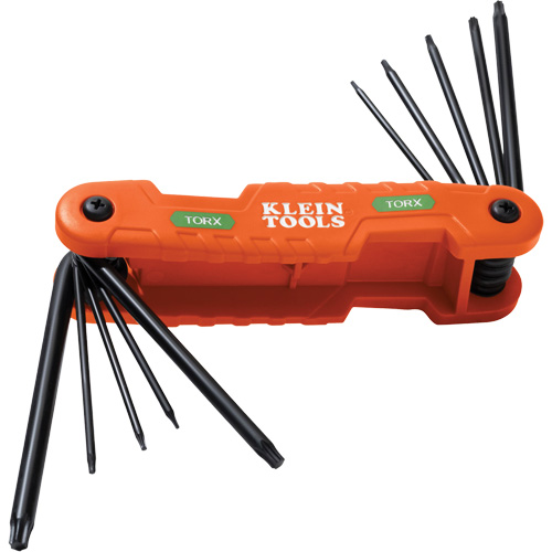 Pro Folding Hex Key Set, 10 Pcs., Torx&reg; Nuna Depot Inc.