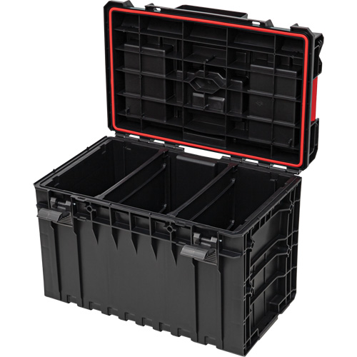 Arx Large Toolbox, 23" x 15-1/5" x 16-1/2", Black Nuna Depot Inc.