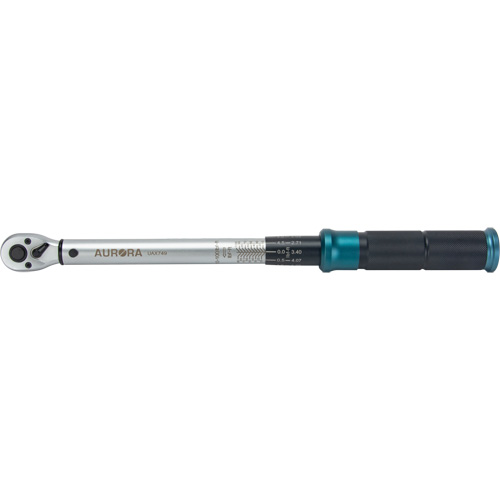 72-Tooth Torque Wrench, Click, 3/8" Square Drive, 10 - 100 ft-lbs. Nuna Depot Inc.
