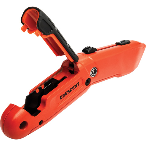 Couteau de s&eacute;curit&eacute; autor&eacute;tractable, 1", Acier, Prise en Aluminium Nuna Depot Inc.