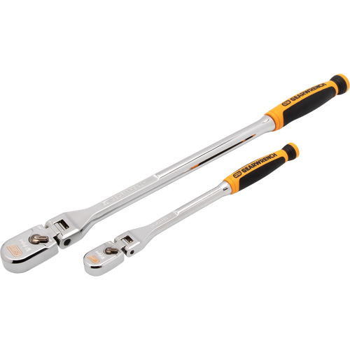 1/4" & 3/8" Drive 120XP Dual Material Flex Handle Teardrop Ratchet Set Nuna Depot Inc.