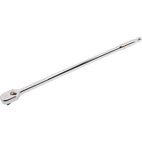 Rochet &agrave; t&ecirc;te chrom&eacute;e enti&egrave;rement polie en goutte avec manche extra long 120XP, Prise de 3/8", Poign&eacute;e Ergonomique Nuna Depot Inc.