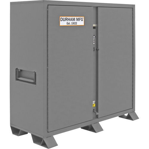 Armoire de rangement pour le chantier, Acier, 47,5 pi³, Gris Nuna Depot Inc.