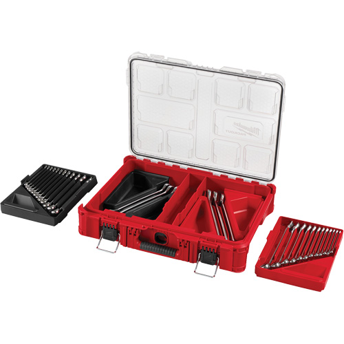 Wrench Set with PackOut Organizer, Combination, 30 Pieces, Imperial and Metric Nuna Depot Inc.