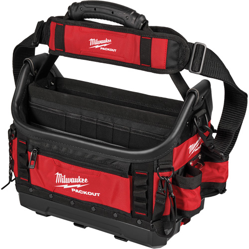 PackOut Structured Tote, Polyester, 39 Pockets, Black/Red Nuna Depot Inc.