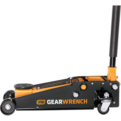 Heavy-Duty Floor Jack, 3 Ton(s) Capacity, 5-1/4" Lowered, 18-1/4" Raised, Manual Hydraulic Nuna Depot Inc.