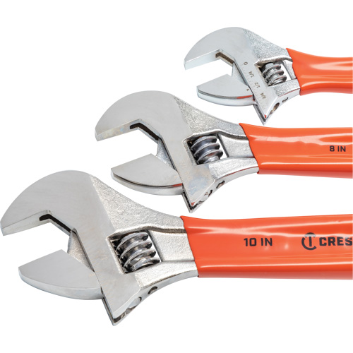 Cushion Grip Wrench Set, Adjustable, 3 Pieces Nuna Depot Inc.