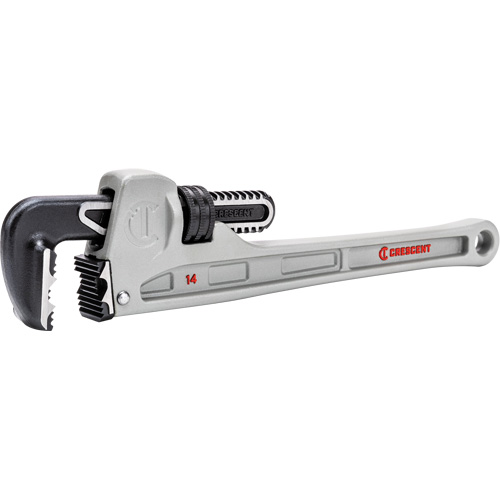 Cl&eacute; &agrave; tuyau &agrave; m&acirc;choires K9, Cap des m&acirc;choires 2-3/8", Longueur 14", Fini Rev&ecirc;tement en poudre, Prise Non-ergonomique Nuna Depot Inc.