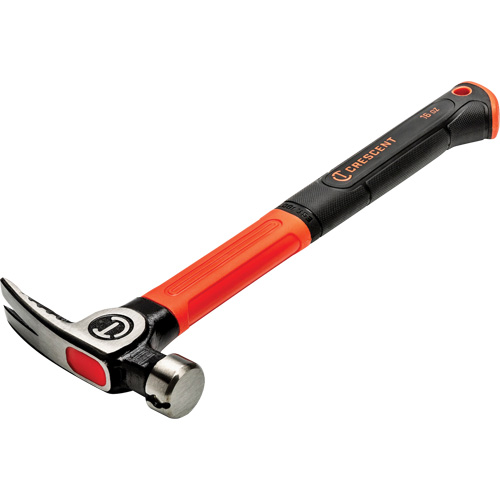 General Purpose Hammer, 16 oz., Fibreglass/Cushion Handle, 14" L Nuna Depot Inc.