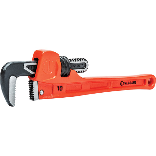 Cl&eacute; pour tuyau SLIM JAW, Cap des m&acirc;choires 1-9/10", Longueur 10", Fini Rev&ecirc;tement en poudre, Prise Non-ergonomique Nuna Depot Inc.